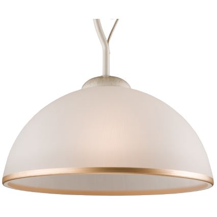 Brilagi - LED Viseći luster ANTICO 1xE27/60W/230V bijela patina