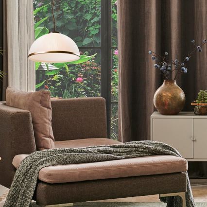 Brilagi - LED Viseći luster ANTICO 1xE27/60W/230V bronca patina