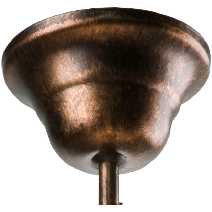Brilagi - LED Viseći luster ANTICO 1xE27/60W/230V bronca patina