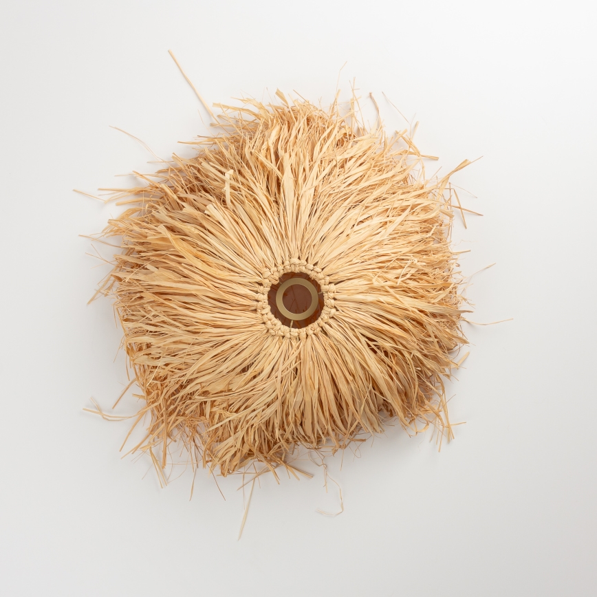 Brilagi - LED viseći luster CERIA BOHO 1xE27/40W/230V Ø 40 cm rafija