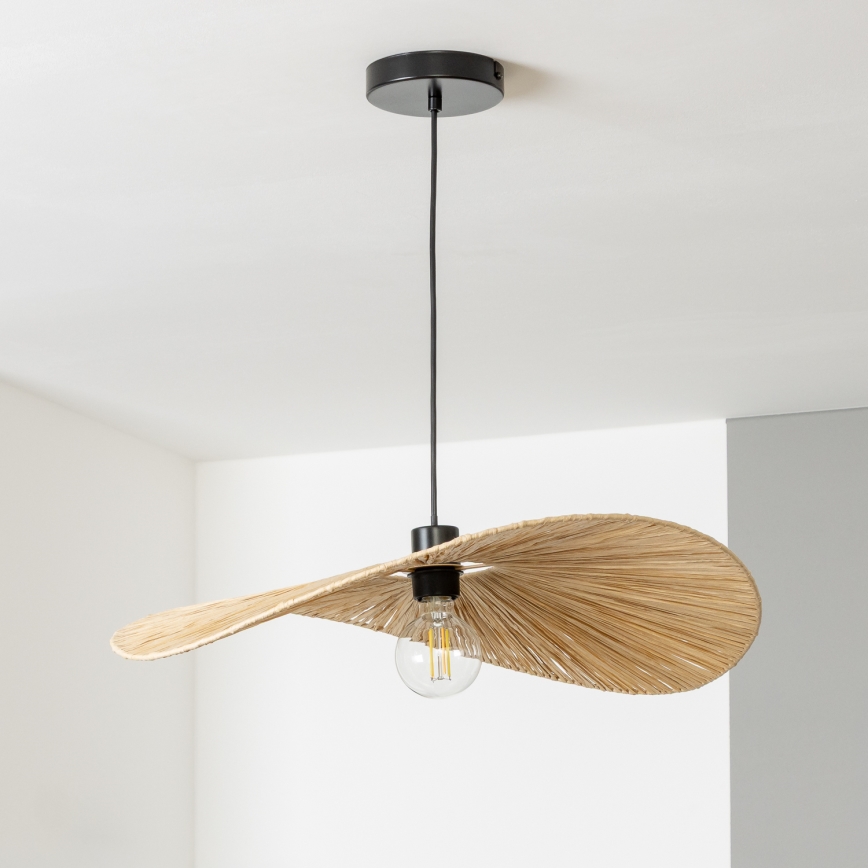 Brilagi - LED viseći luster CERIA BOHO 1xE27/40W/230V Ø 60 cm rafija