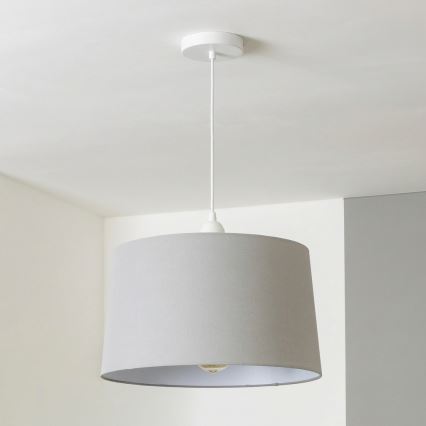 Brilagi - LED viseći luster na kabelu CERIA 1xE27/40W/230V Ø 45 cm siva