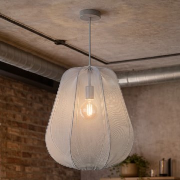 Brilagi - LED viseći luster na sajli ARVEN 1xE27/8W/230V, promjer 37 cm, sivi