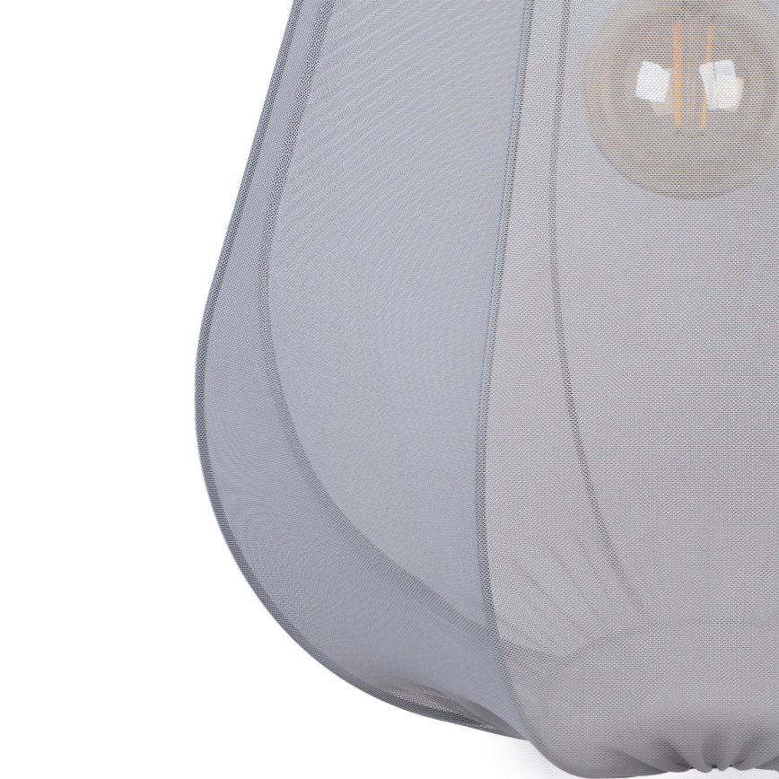 Brilagi - LED viseći luster na sajli ARVEN 1xE27/8W/230V, promjer 37 cm, sivi