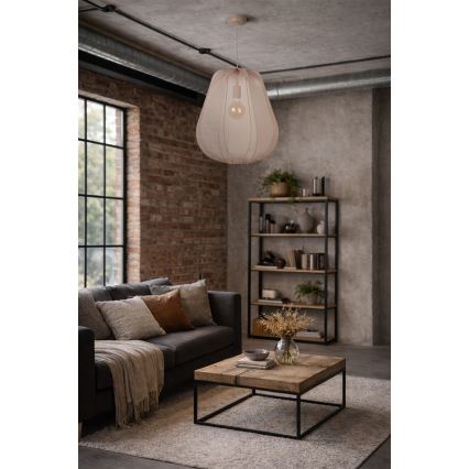 Brilagi - LED viseći luster na sajli ARVEN 1xE27/8W/230V Ø 37 cm bež