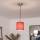 Brilagi - LED viseći luster na sajli NUBILA 1xE27/60W/230V promjer 14 cm crvena
