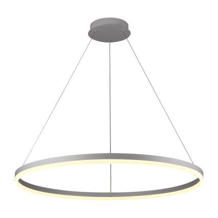 Brilagi - LED prigušivi luster na sajli CIRCLE LED/55W/230V 3000-6500K Ø 80 cm bijela + daljinski upravljač
