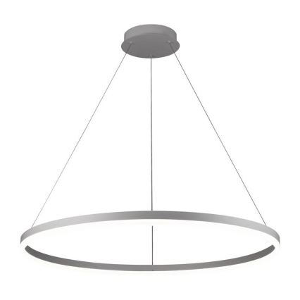 Brilagi - LED prigušivi luster na sajli CIRCLE LED/55W/230V 3000-6500K Ø 80 cm bijela + daljinski upravljač