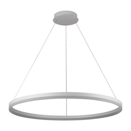 Brilagi - LED prigušivi luster na sajli CIRCLE LED/55W/230V 3000-6500K Ø 80 cm bijela + daljinski upravljač