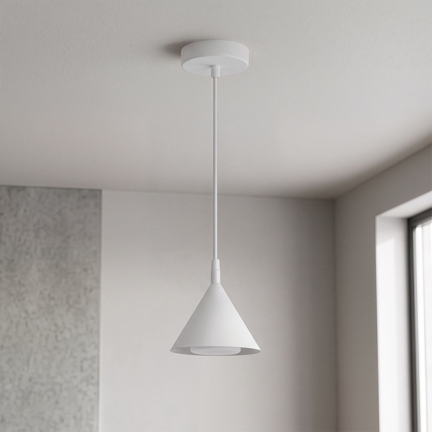BRILAGI - LED Visilica na kabelu CONE SINGLE 1xGX53/15W/230V bijela