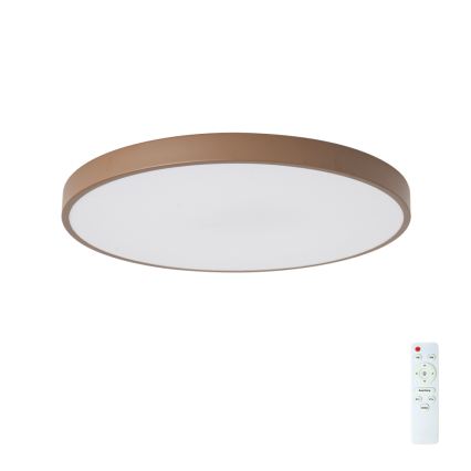 Brilagi - LED stropna svjetiljka s prigušavanjem POOL LED/60W/230V 3000-6000K Ø 60 cm smeđa + daljinski upravljač