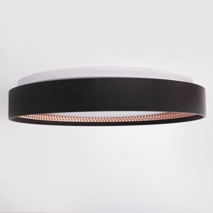 Brilagi - LED stropna svjetiljka s prigušivanjem WALDO LED/48W/230V 3000-6500K Ø 40 cm crna/zlatna + daljinski upravljač