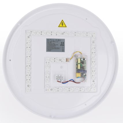 Brilagi - LED stropna svjetiljka s prigušivanjem WALDO LED/48W/230V 3000-6500K Ø 40 cm crna/zlatna + daljinski upravljač