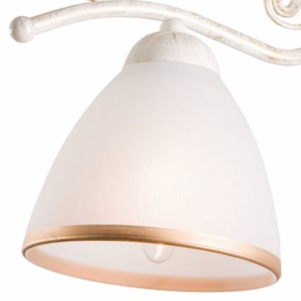 Brilagi - LED zidna lampa ANTICO 1xE27/60W/230V 3000K bijela patina