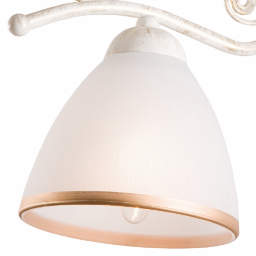 Brilagi - LED zidna lampa ANTICO 1xE27/60W/230V 3000K bijela patina