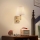 Brilagi - LED Zidna lampa DEYA 1xE14/40W/230V + LED/3W lan/zlatna