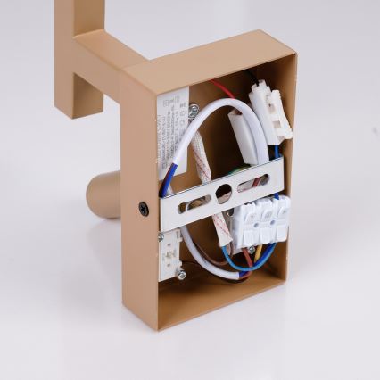 Brilagi - LED Zidna lampa DEYA 1xE14/40W/230V + LED/3W lan/zlatna