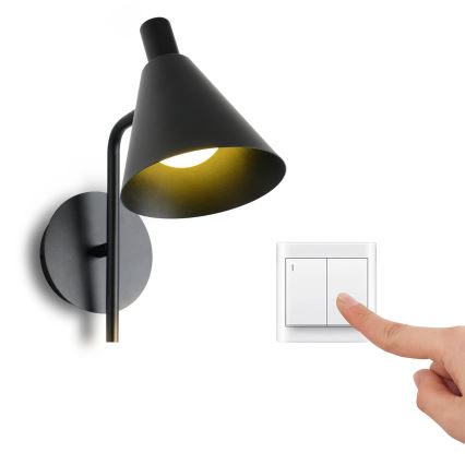 Brilagi - LED Zidna lampa LUCERA LED/3W/230V crna