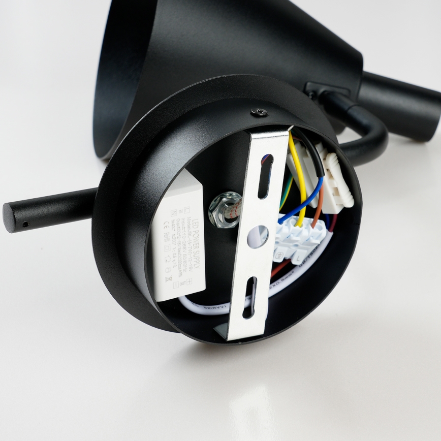 Brilagi - LED Zidna lampa LUCERA LED/3W/230V crna