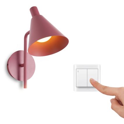 Brilagi - LED Zidna lampa LUCERA LED/3W/230V crvena burgundy