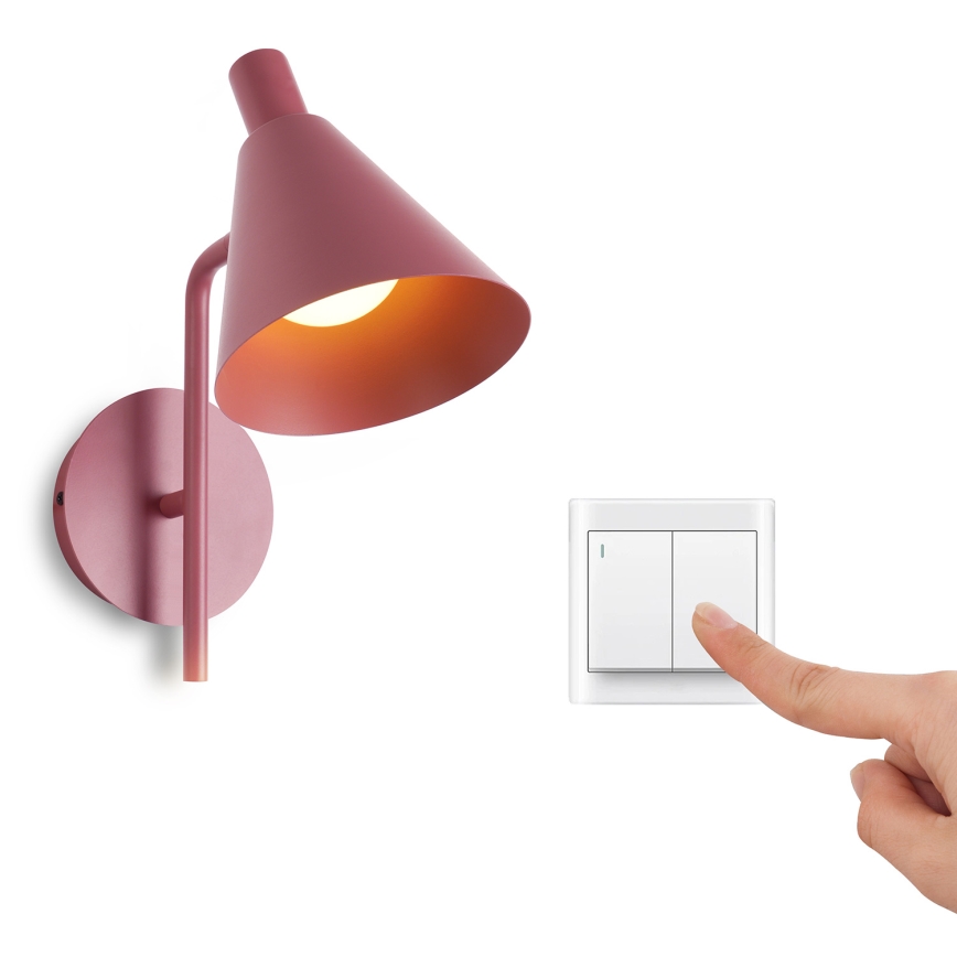 Brilagi - LED Zidna lampa LUCERA LED/3W/230V crvena burgundy