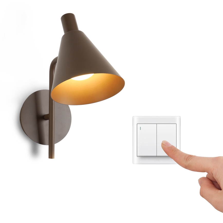 Brilagi - LED Zidna lampa LUCERA LED/3W/230V smeđa
