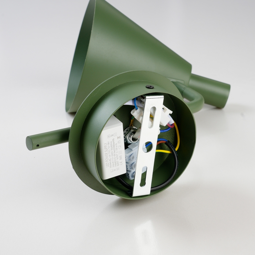 Brilagi - LED Zidna lampa LUCERA LED/3W/230V zelena