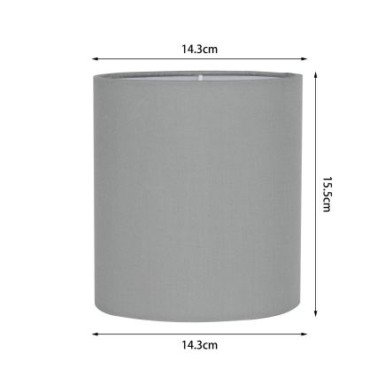 Brilagi - LED fleksibilna zidna svjetiljka NUBILA WOOD 1xE27/25W/230V + LED/3W hrast/crna/svijetlo siva