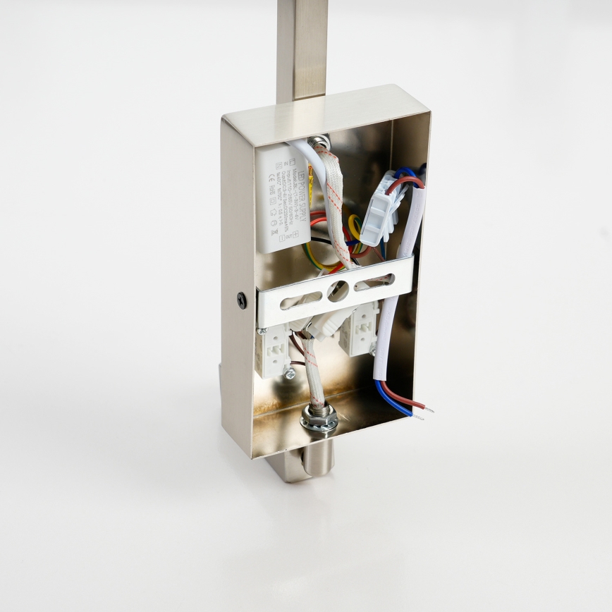 Brilagi - LED Zidna lampa RAYA 1xE14/40W/230V + LED/3W bijela/mat krom