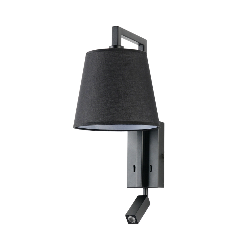 Brilagi - LED Zidna lampa RAYAS 1xE14/40W/230V + LED/3W crna