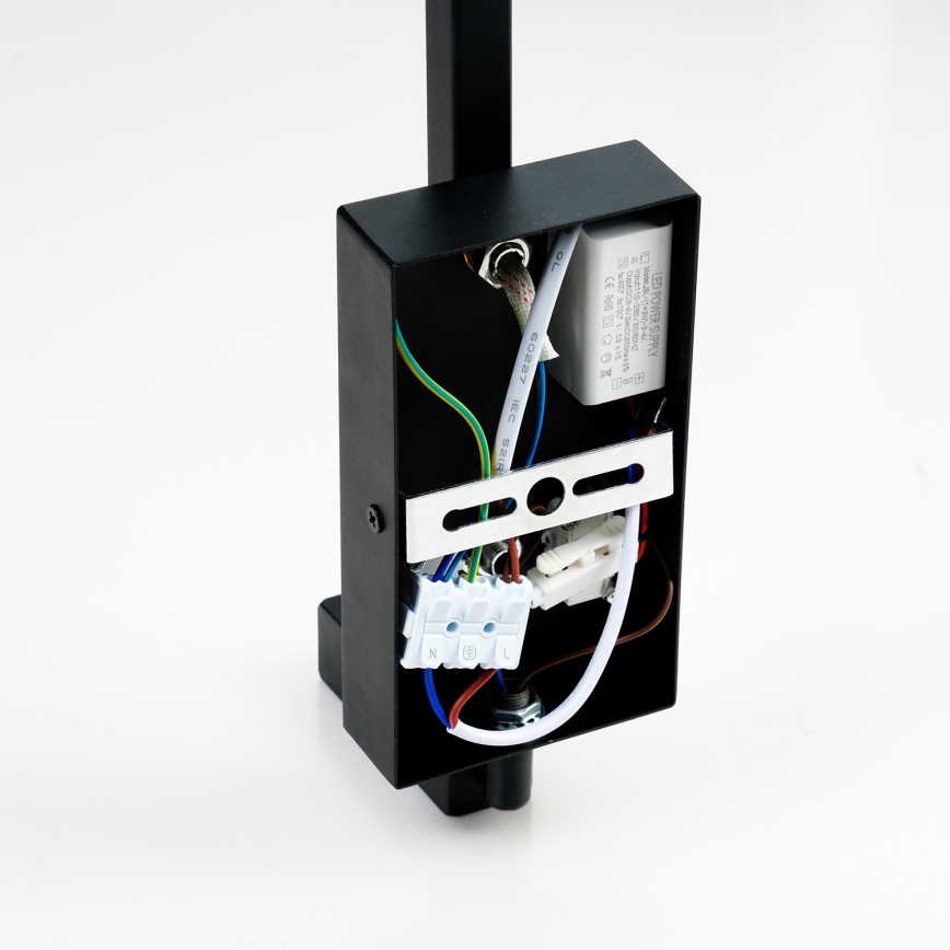 Brilagi - LED Zidna lampa RAYAS 1xE14/40W/230V + LED/3W crna