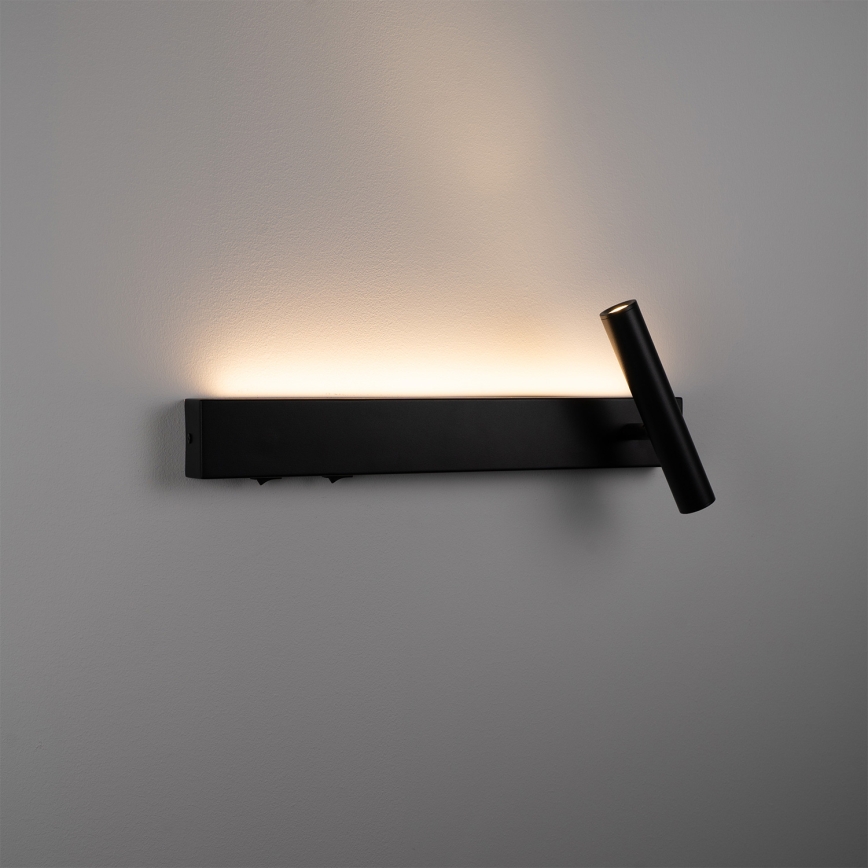 BRILAGI - LED zidna reflektorska svjetiljka ARLIX LED/3W/230V + LED/7W crna CRI 90