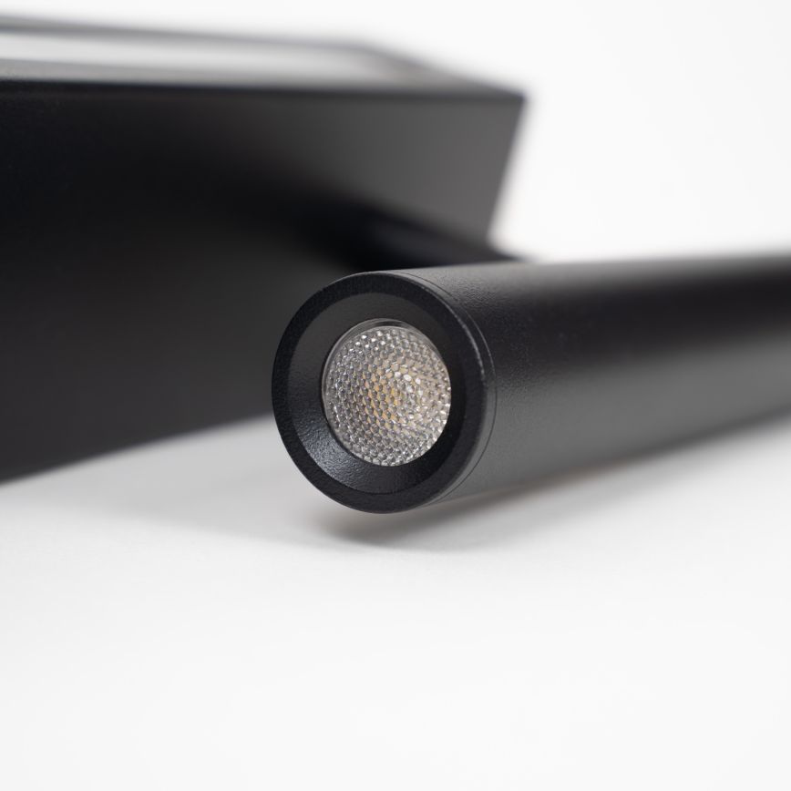 Brilagi - LED zidna reflektorska svjetiljka ARLIX LED/3W/230V + LED/7W crna CRI 90