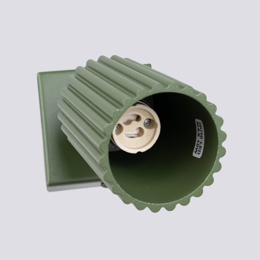 Brilagi - LED zidna reflektorska svjetiljka CRESTO 1xGU10/10W/230V zelena