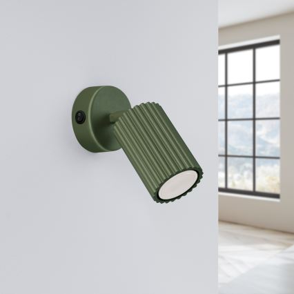 Brilagi - LED zidna reflektorska svjetiljka CRESTO 1xGU10/10W/230V zelena