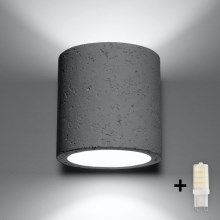 Brilagi -  LED Zidna reflektorska svjetiljka FRIDA 1xG9/3,5W/230V beton