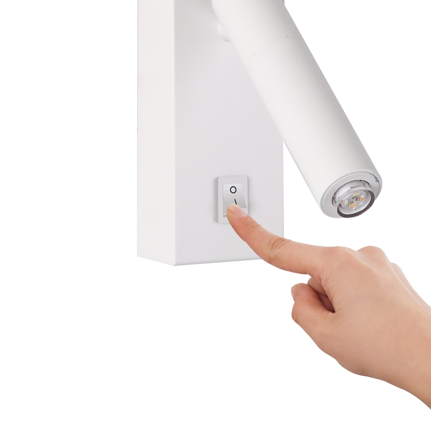 Brilagi - LED Zidna reflektorska svjetiljka MAYA 1xG9/7W/230V bijela