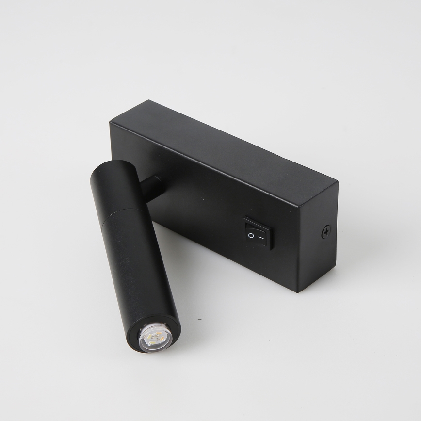 Brilagi - LED Zidna reflektorska svjetiljka MAYA 1xG9/7W/230V crna