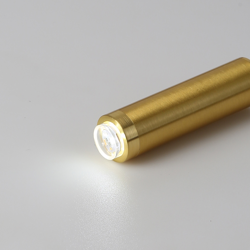 Brilagi - LED Zidna reflektorska svjetiljka MAYA 1xG9/7W/230V crna/zlatna