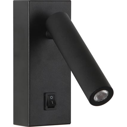 Brilagi - LED Zidna reflektorska svjetiljka MAYA LED/3W/230V 4000K crna