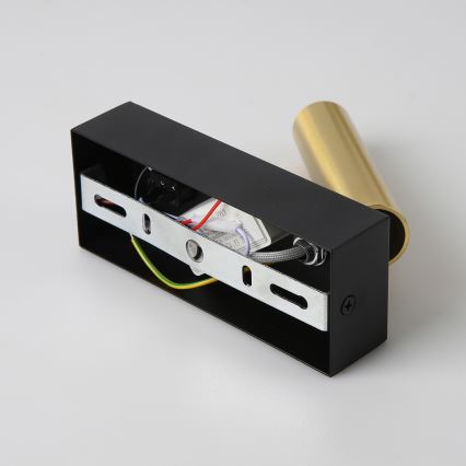 Brilagi - LED Zidna reflektorska svjetiljka MAYA LED/3W/230V 4000K crna/zlatna