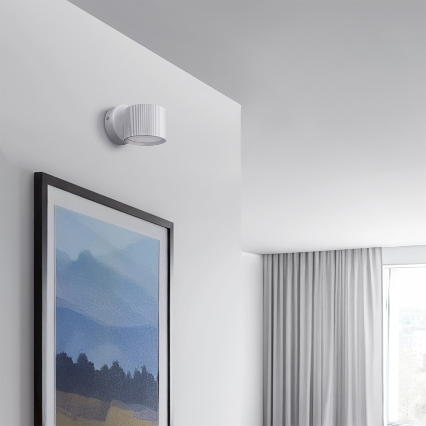 Brilagi - LED Zidna reflektorska svjetiljka STRIPY 1xGX53/15W/230V bijela