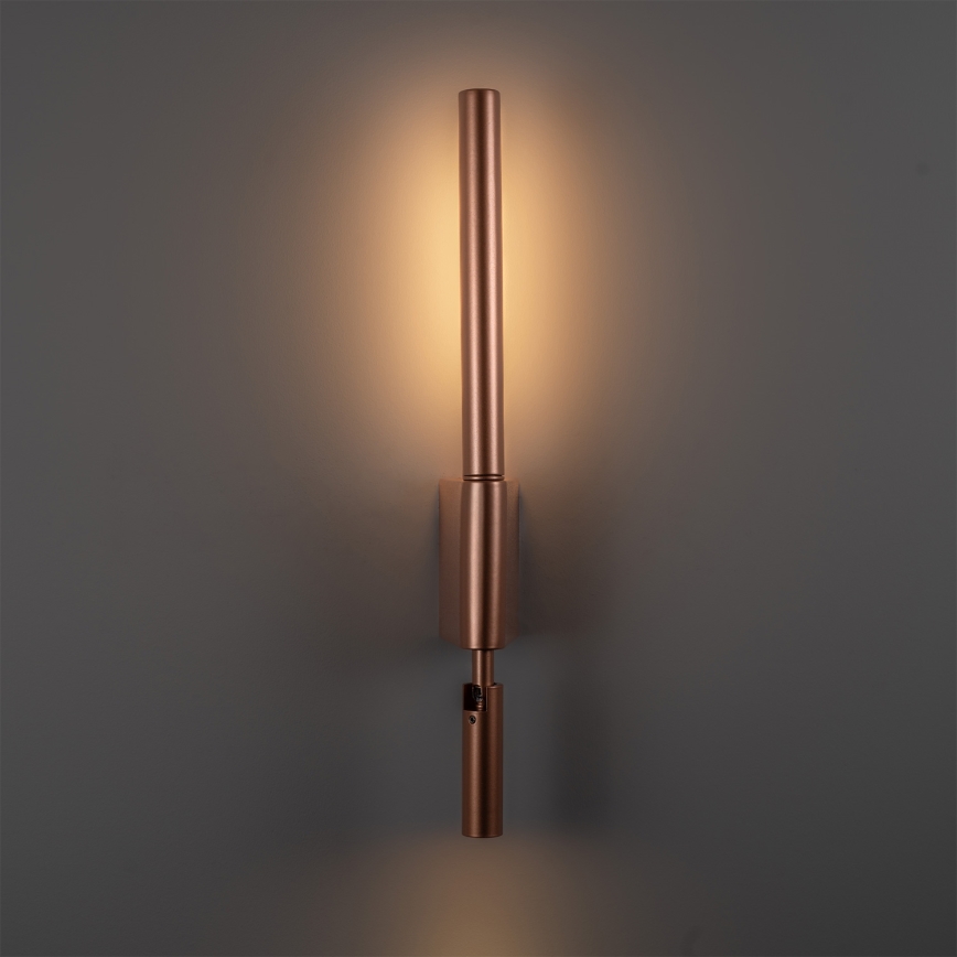 BRILAGI - LED zidna spot svjetiljka VIXON LED/3W/230V + LED/5W brončana CRI 90
