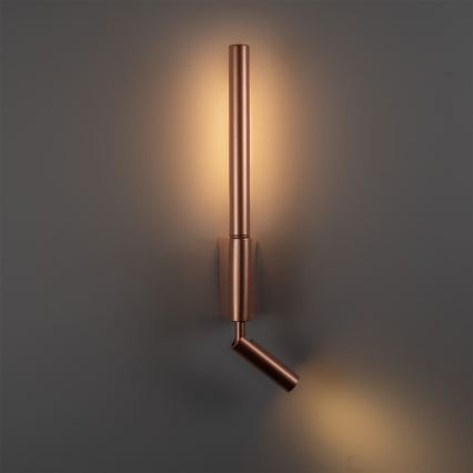 BRILAGI - LED zidna spot svjetiljka VIXON LED/3W/230V + LED/5W brončana CRI 90