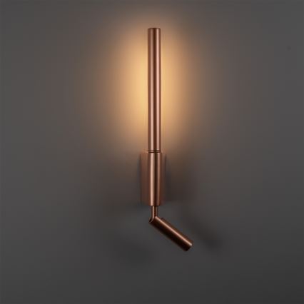 BRILAGI - LED zidna spot svjetiljka VIXON LED/3W/230V + LED/5W brončana CRI 90