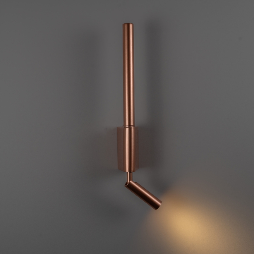 BRILAGI - LED zidna spot svjetiljka VIXON LED/3W/230V + LED/5W brončana CRI 90