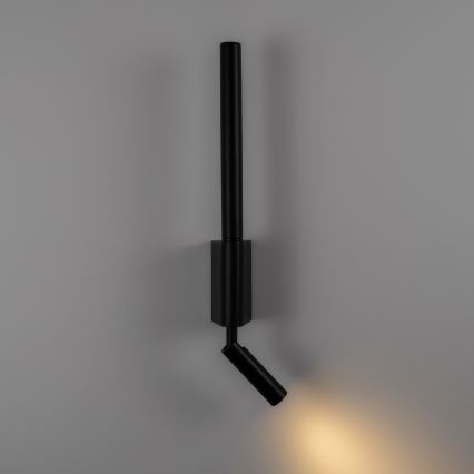 Brilagi - LED zidna reflektorska svjetiljka VIXON LED/3W/230V + LED/5W crna CRI 90