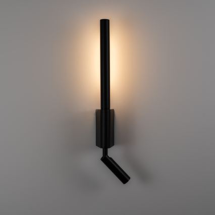 Brilagi - LED zidna reflektorska svjetiljka VIXON LED/3W/230V + LED/5W crna CRI 90