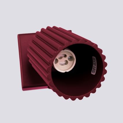Brilagi - LED zidna spot svjetiljka CRESTO 1xGU10/10W/230V bordo