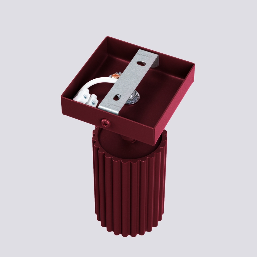 Brilagi - LED zidna spot svjetiljka CRESTO 1xGU10/10W/230V bordo